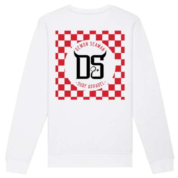 D2. DS Red Check Your Style Sweater