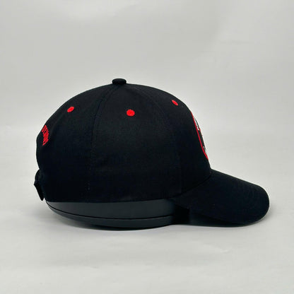 DS surf apparel baseball cap, black